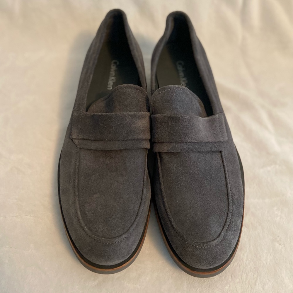 Striking Gray Calvin Klein men’s shoes